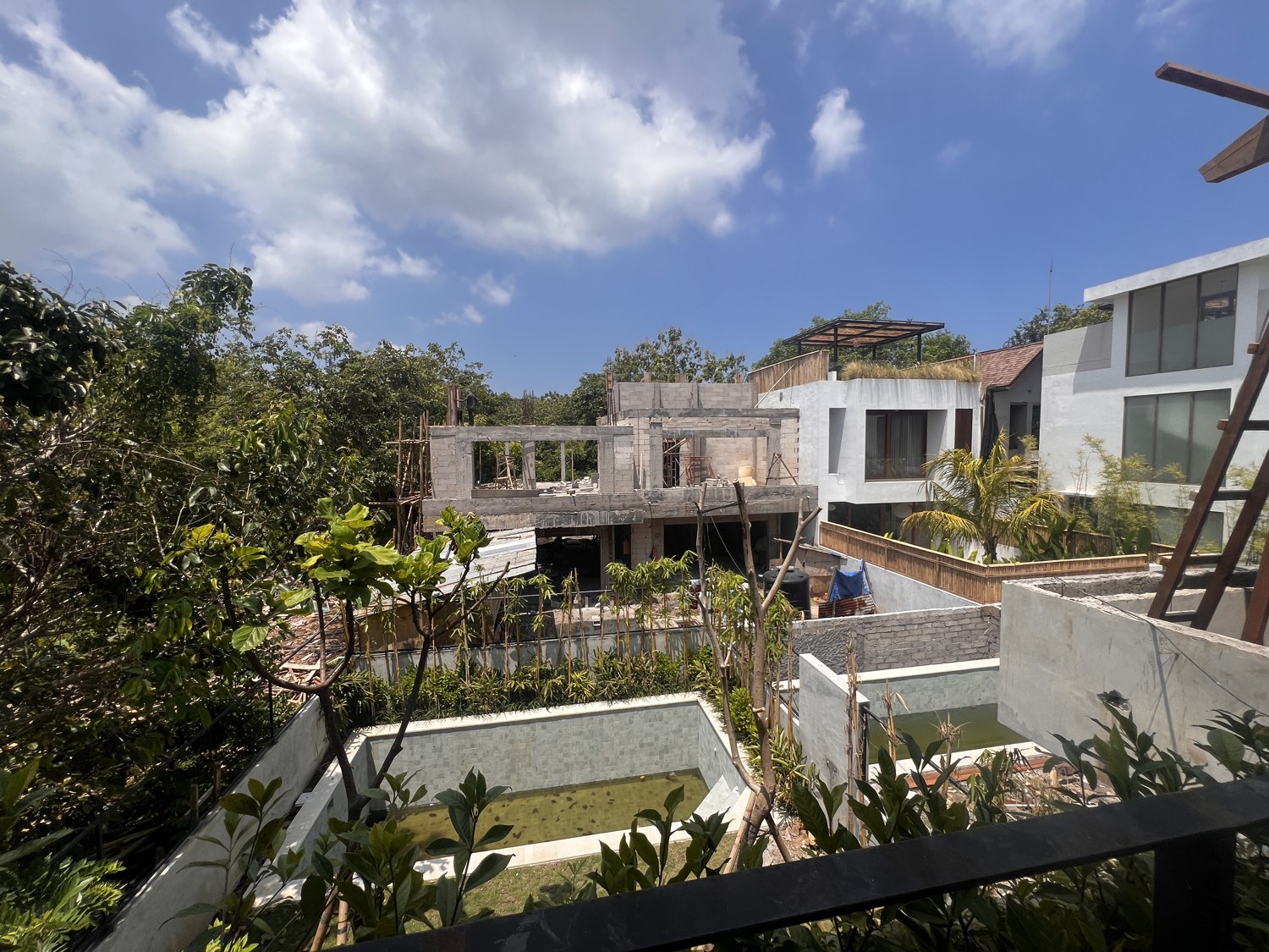 Obra real complejo vista general